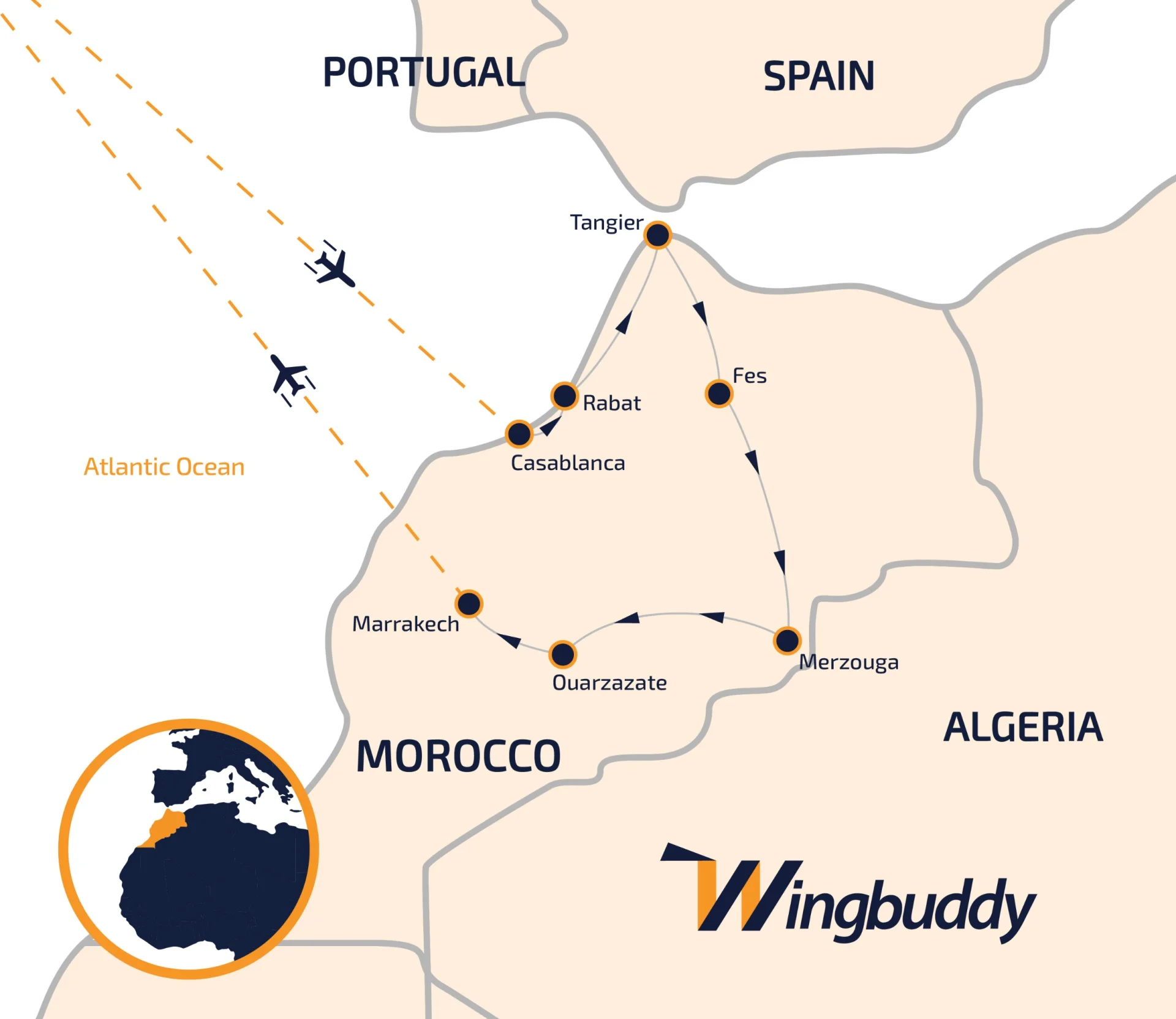 tour map