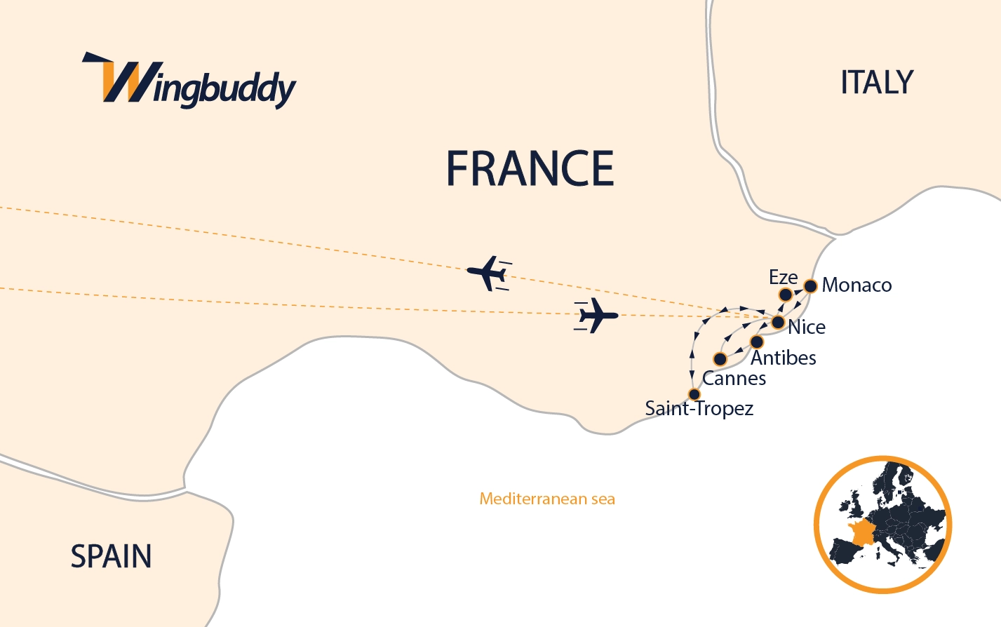 tour map
