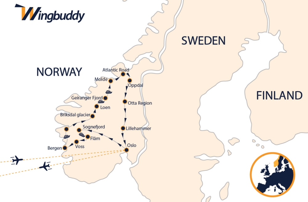 tour map