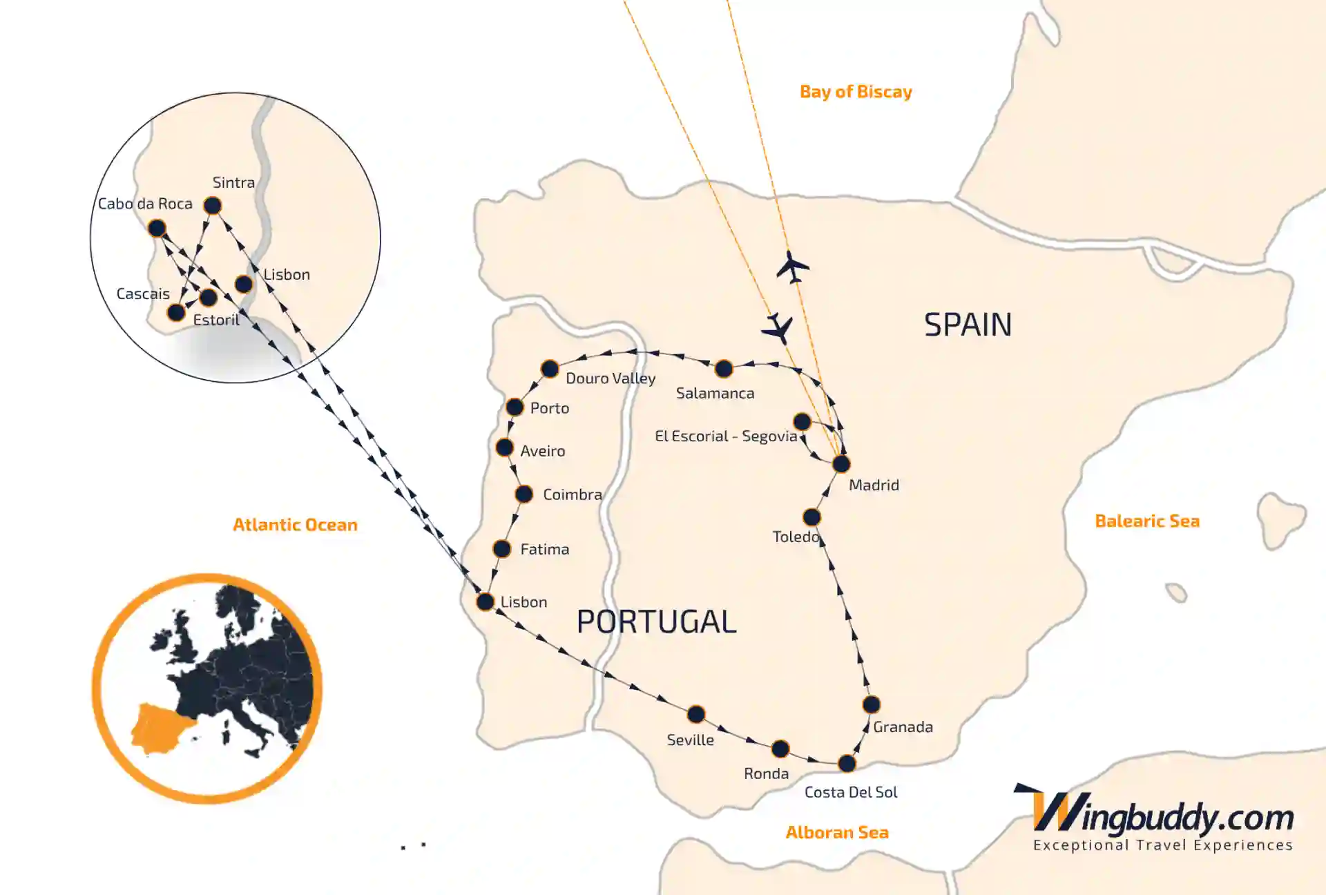 tour map