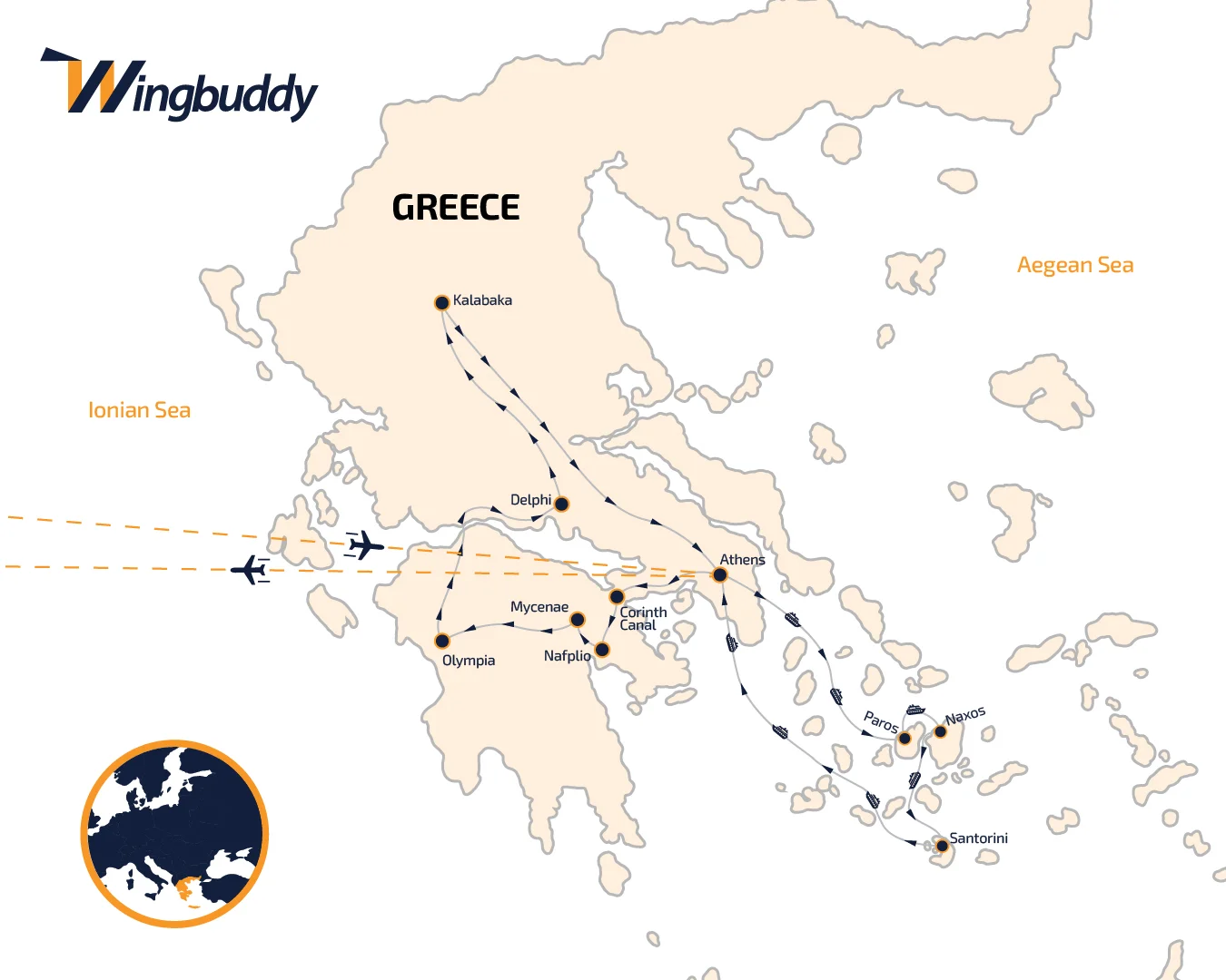 tour map