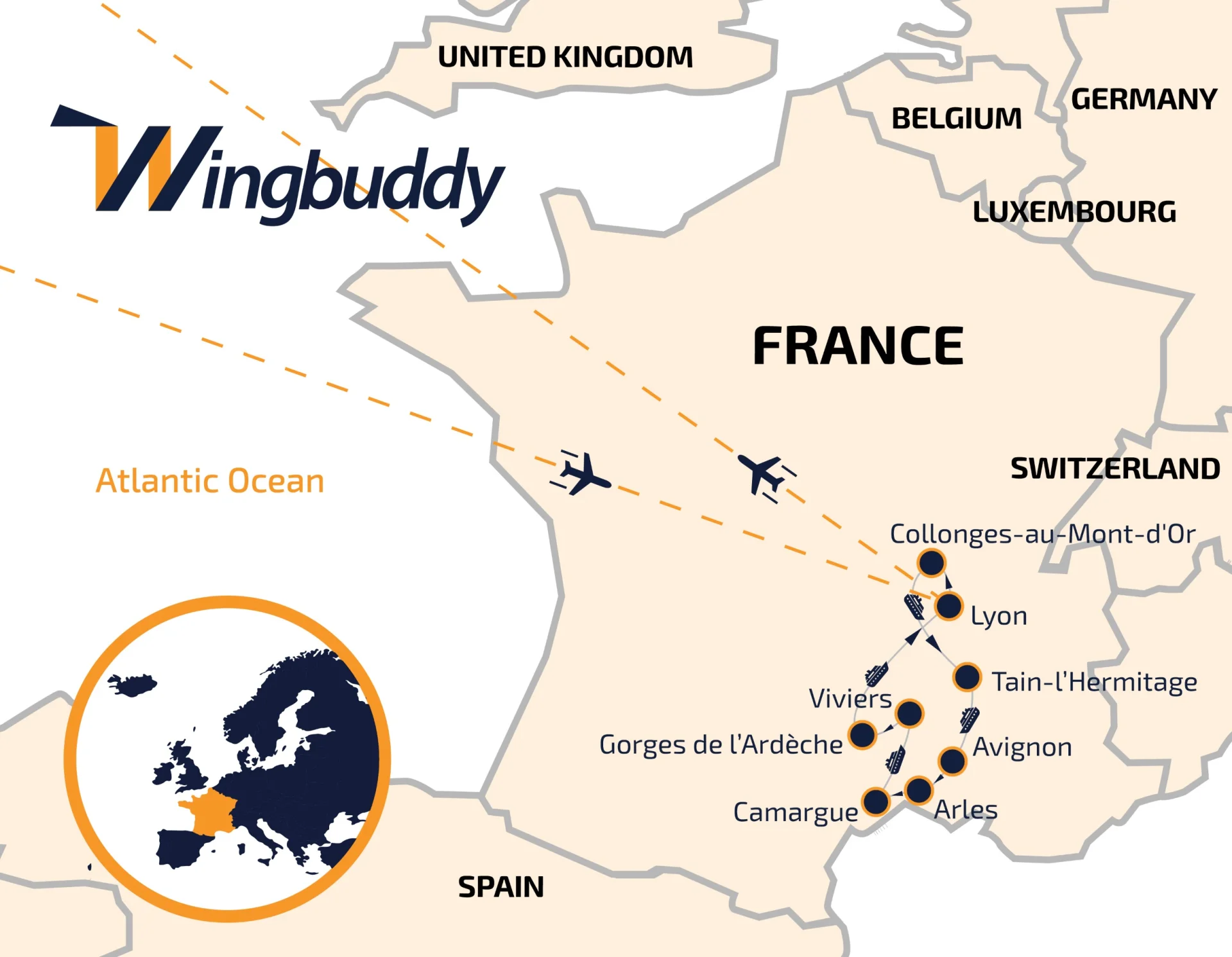 tour map