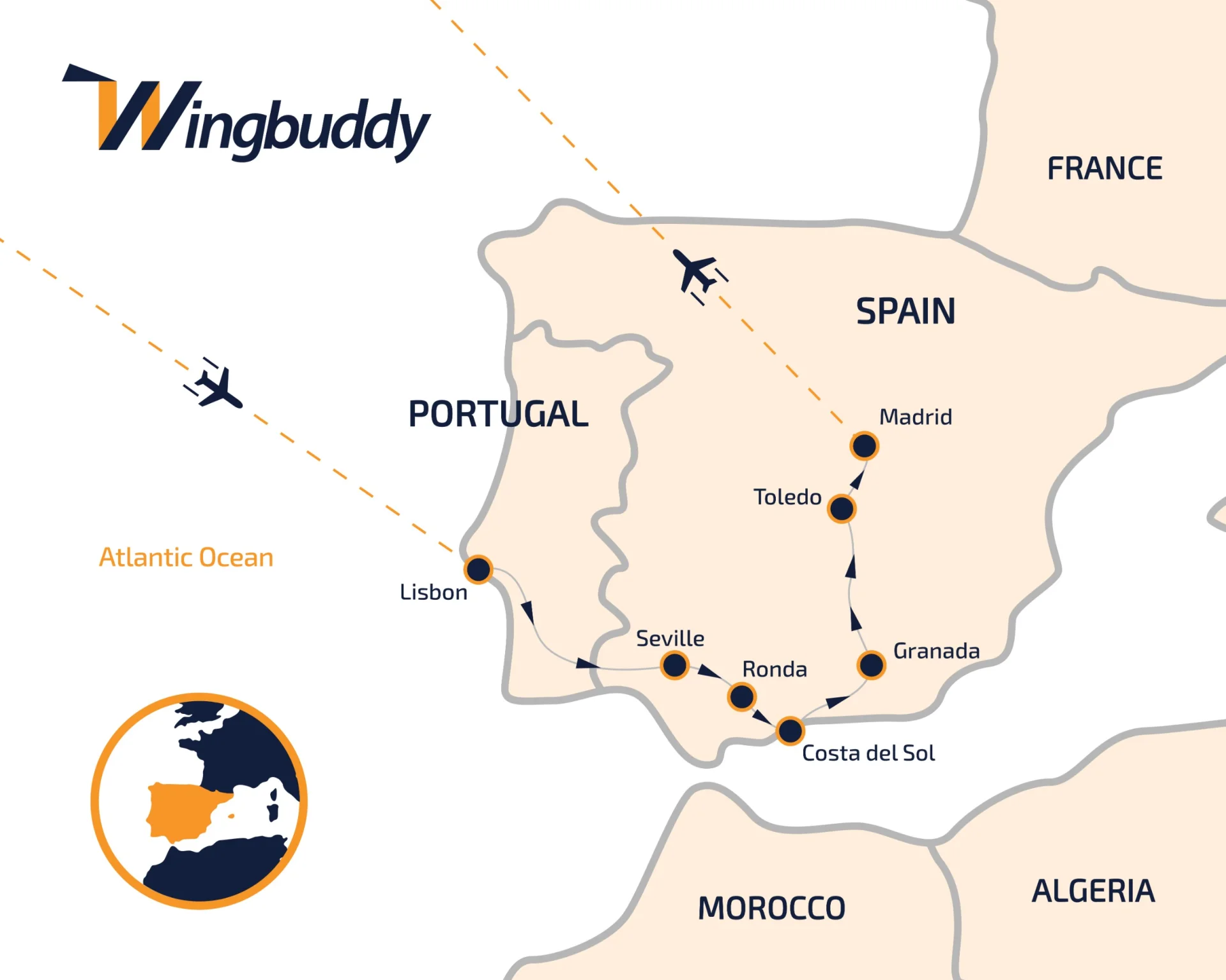 tour map
