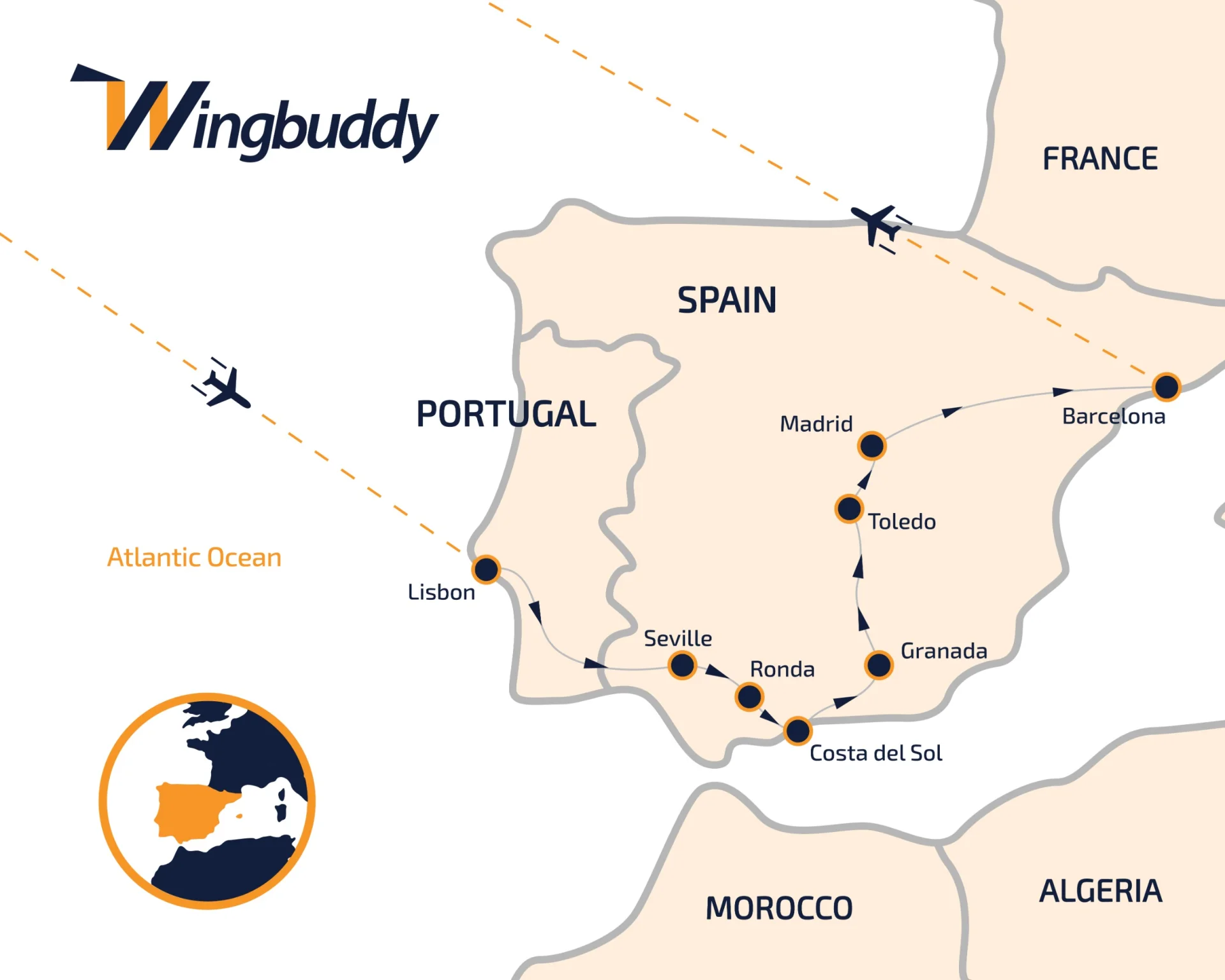 tour map