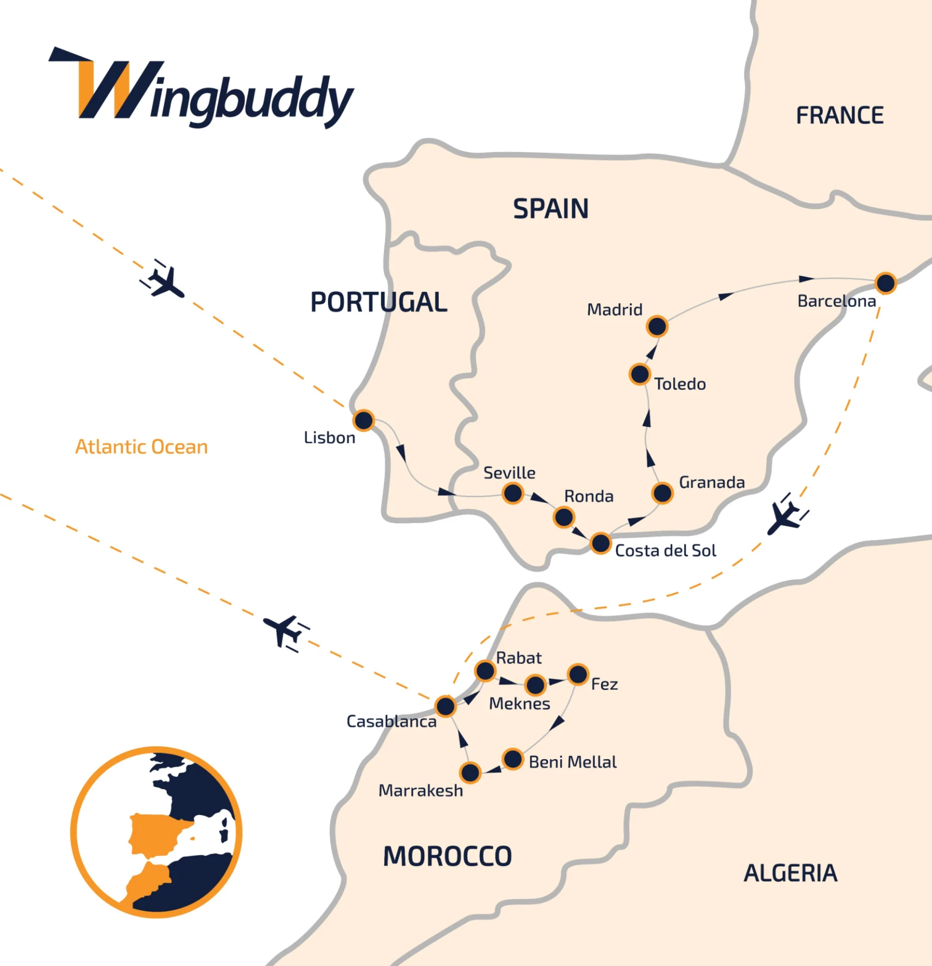 tour map