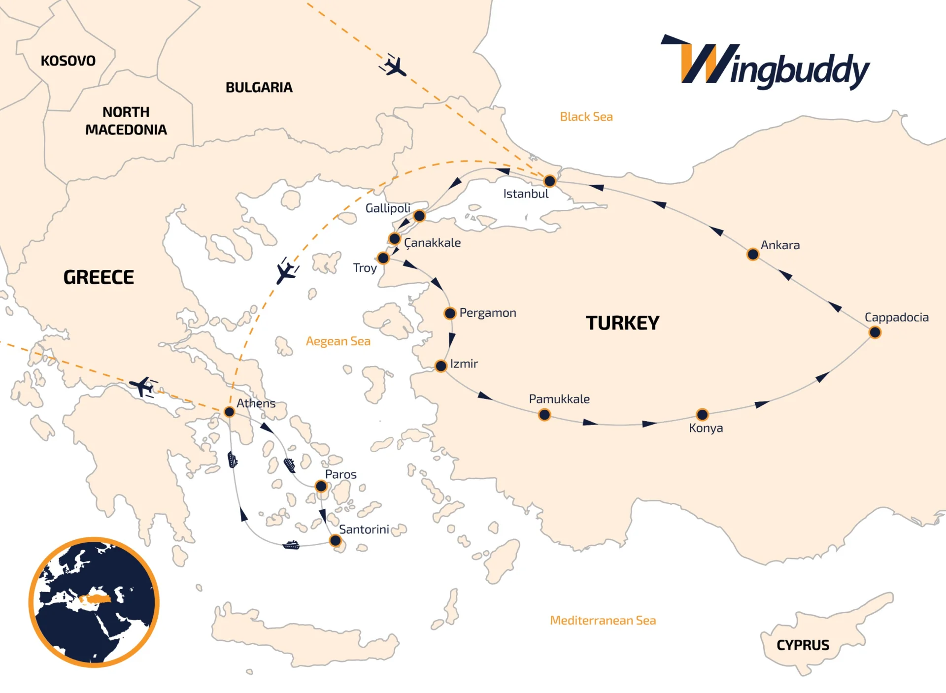 tour map
