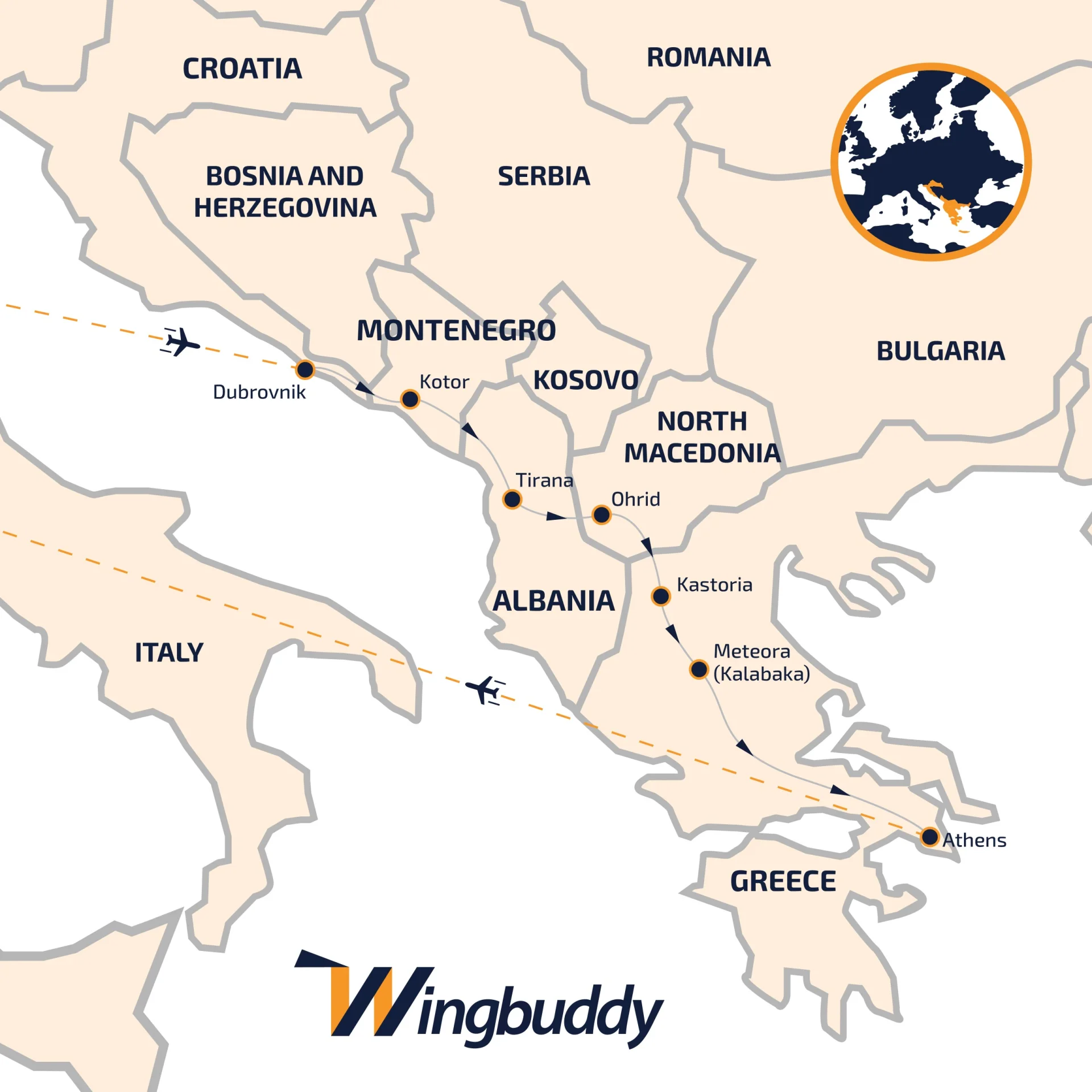 tour map