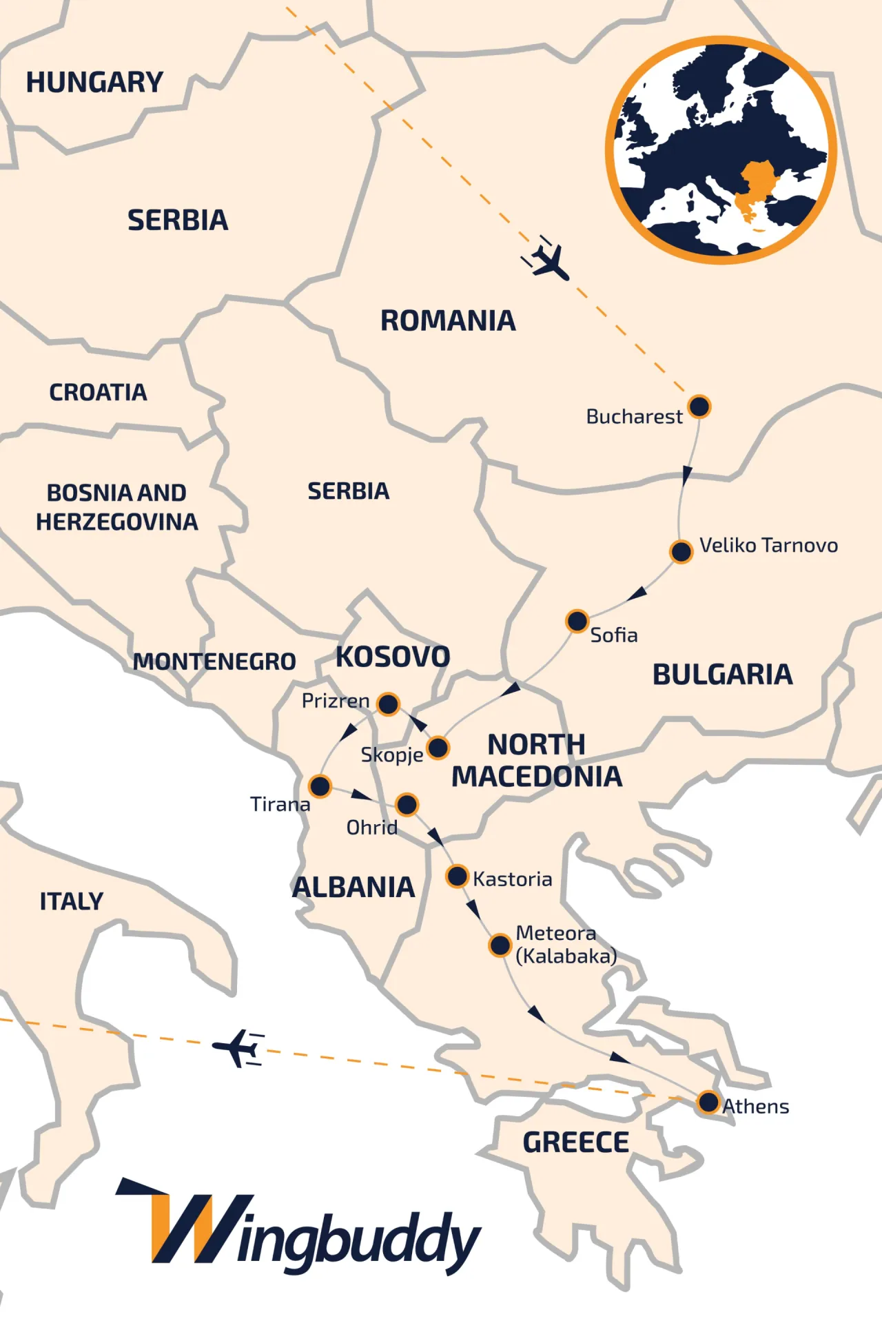 tour map