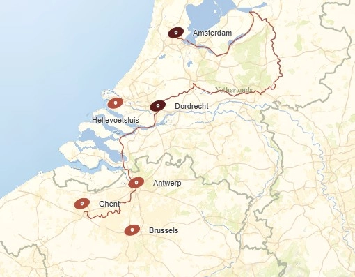 tour map