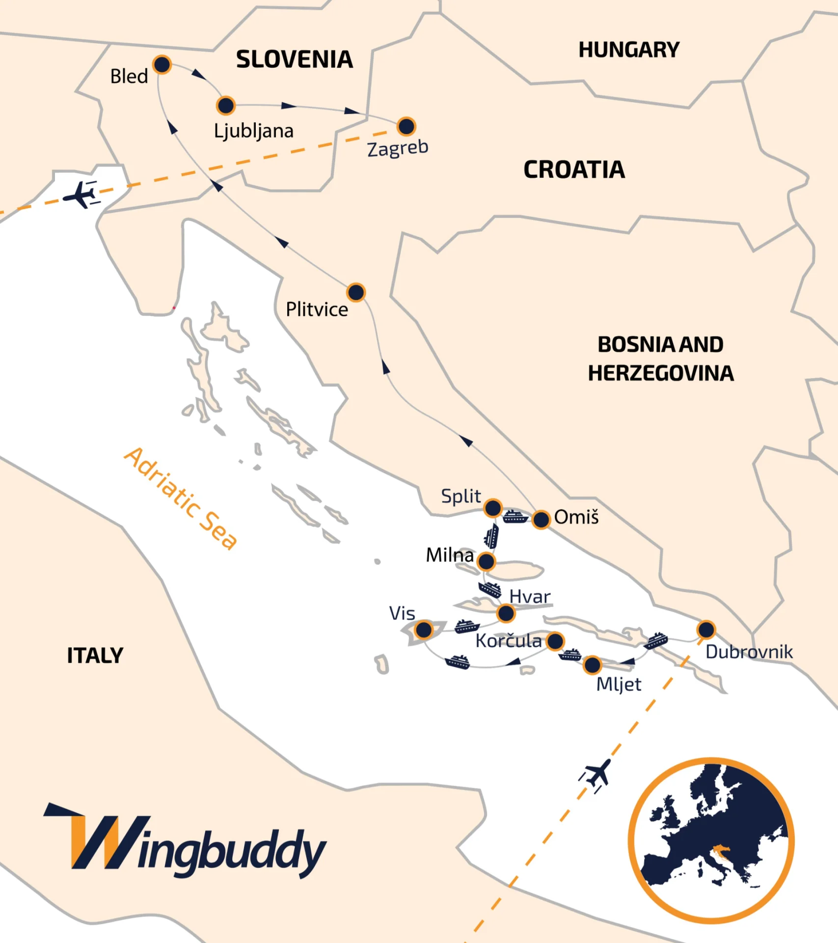 tour map