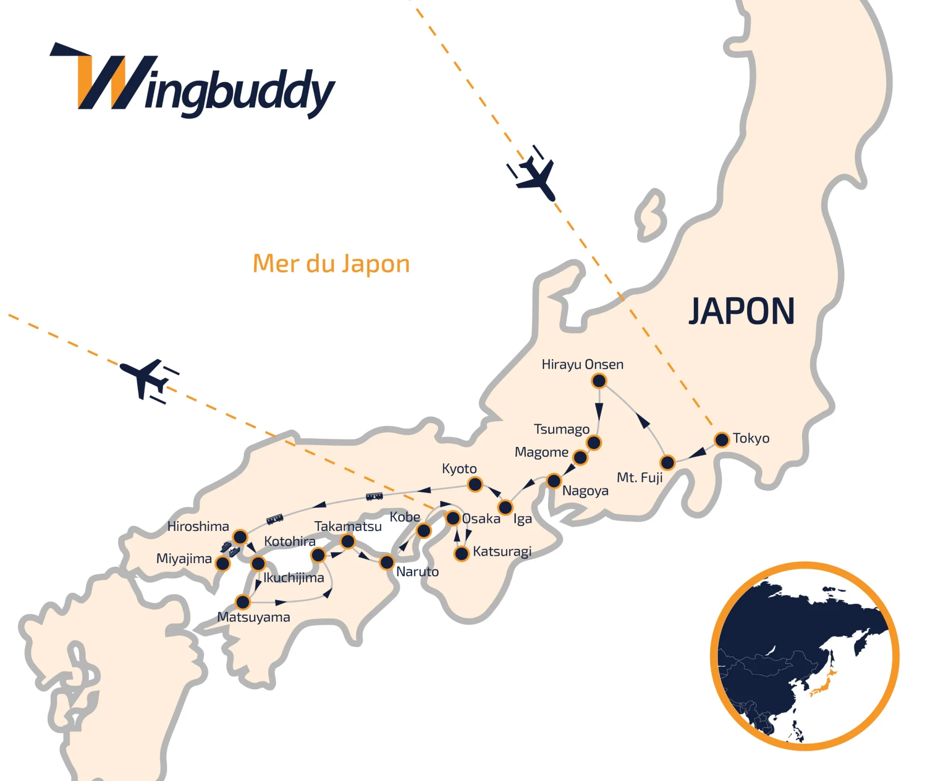 tour map