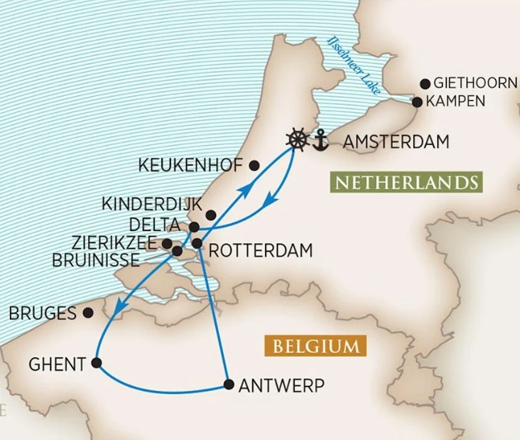 tour map