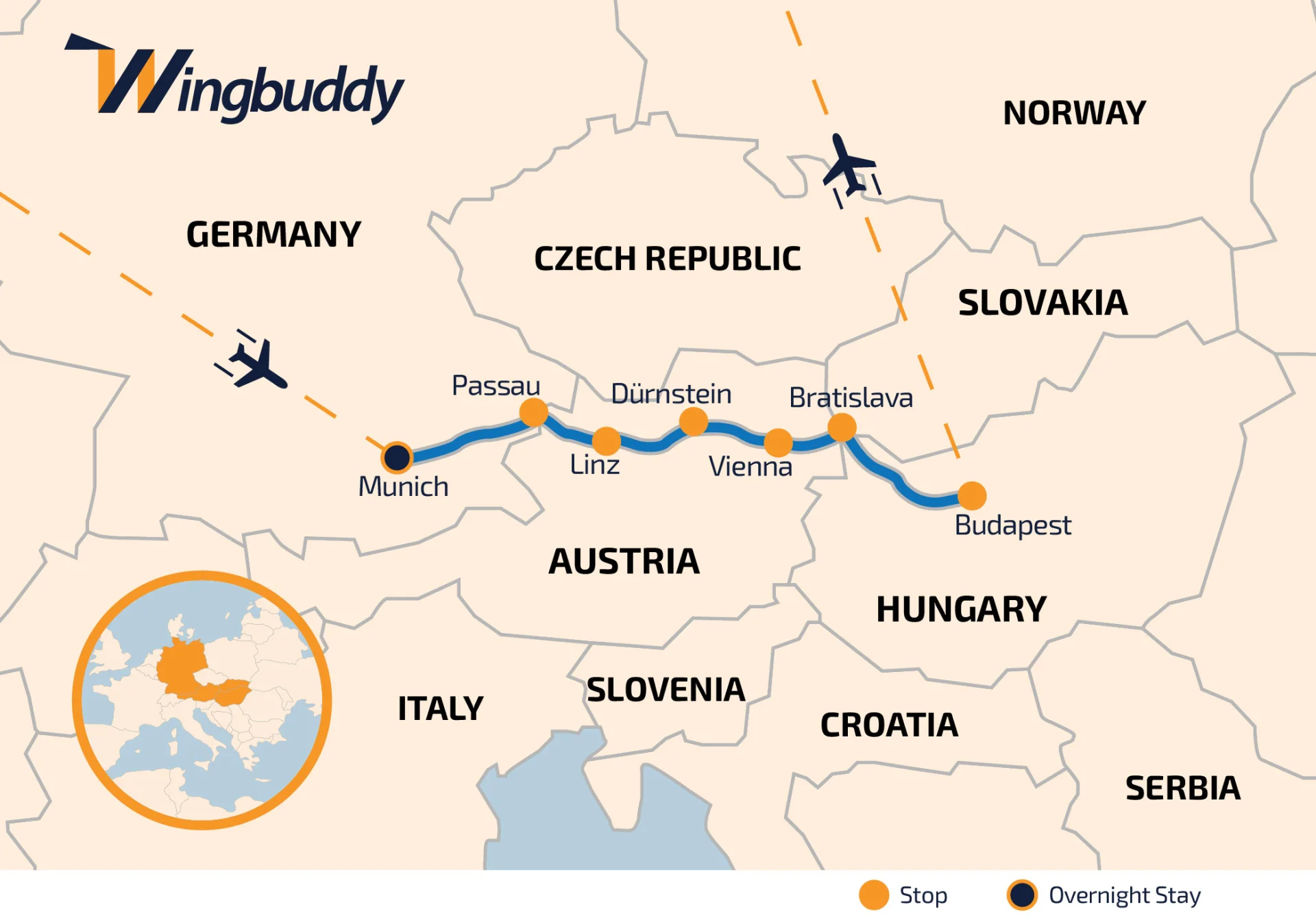 tour map