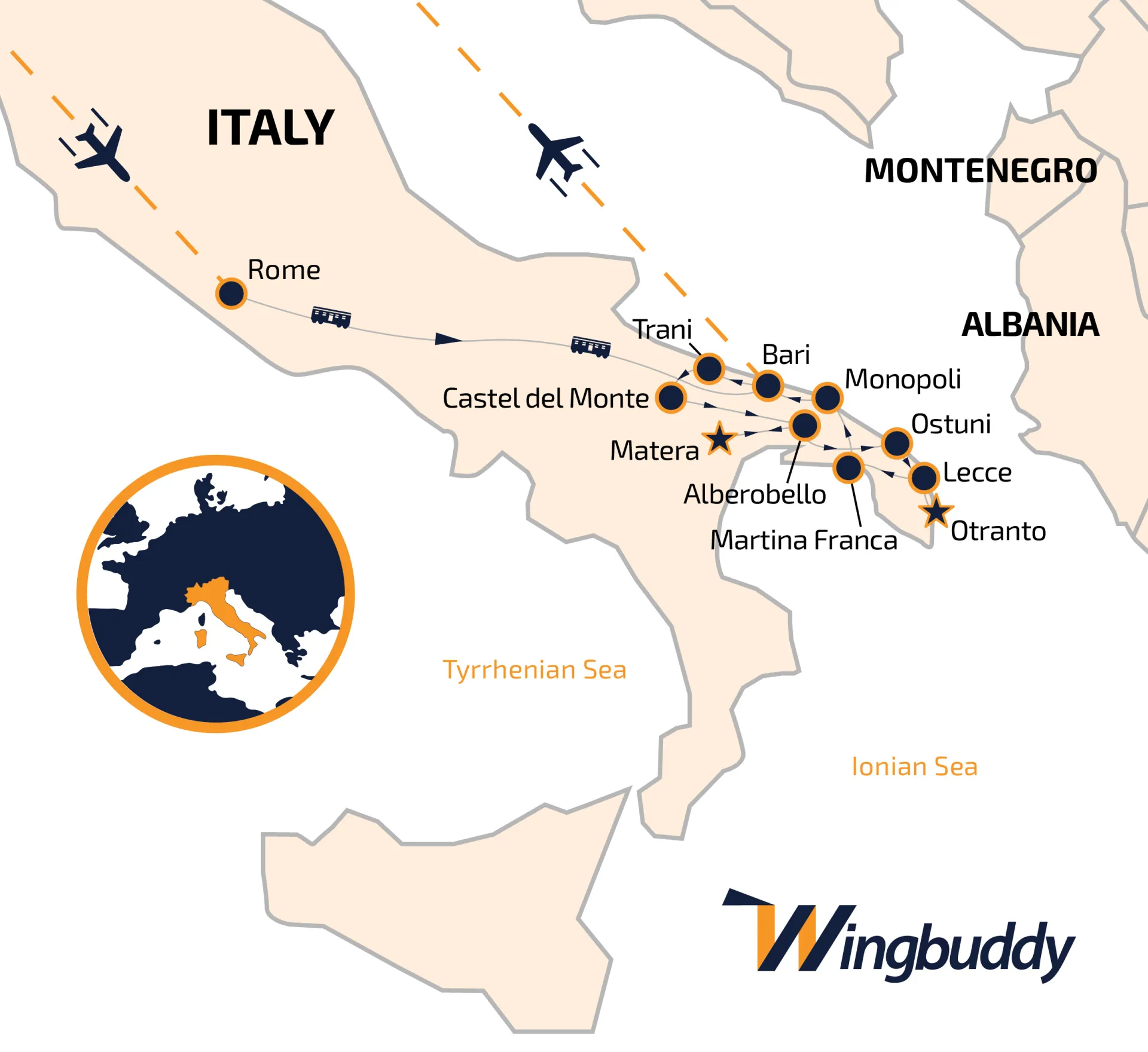 tour map