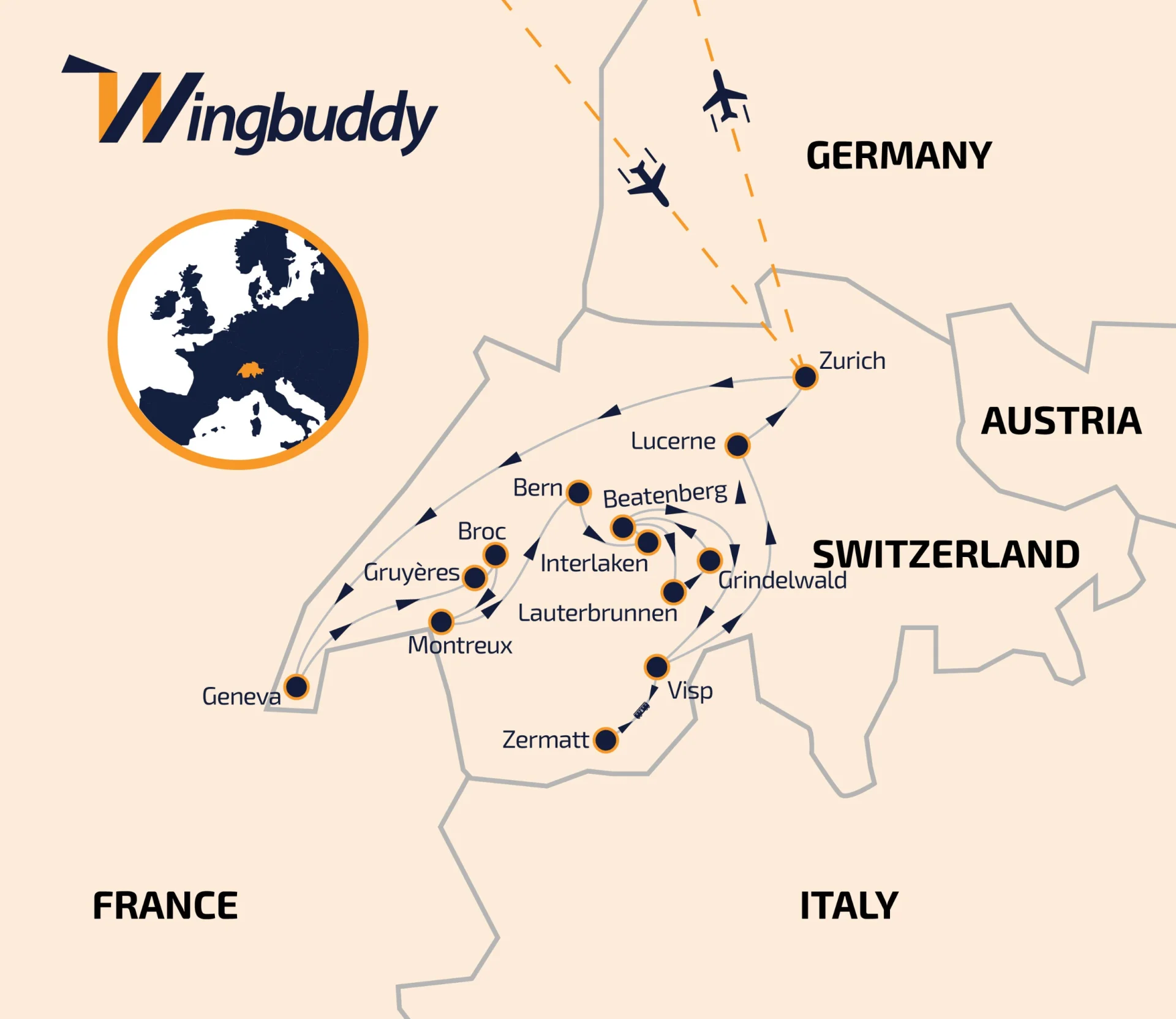 tour map