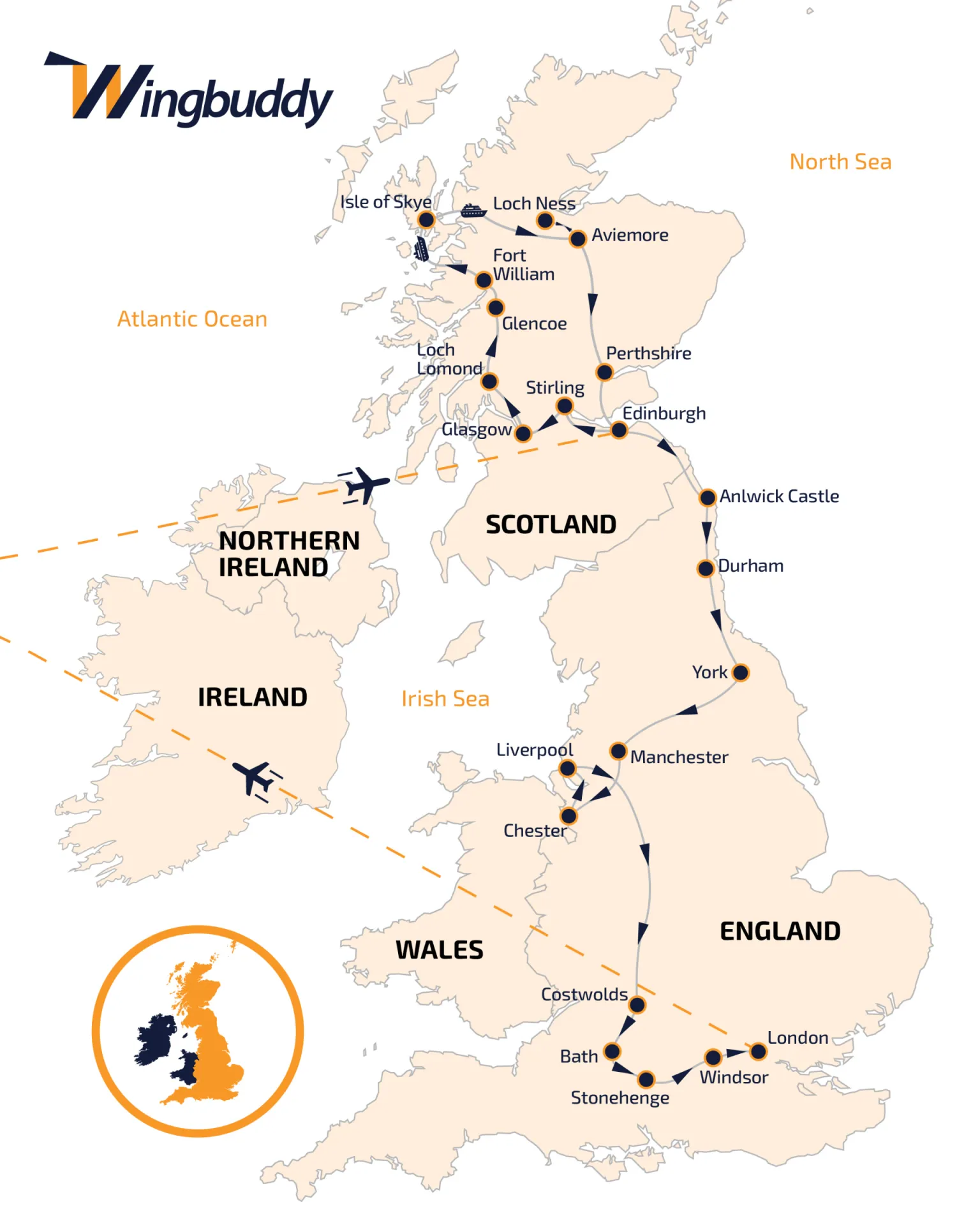 tour map